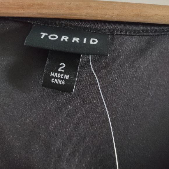 Torrid Super Soft Lace Babydoll Tunic Top NWT - Picture 3 of 13